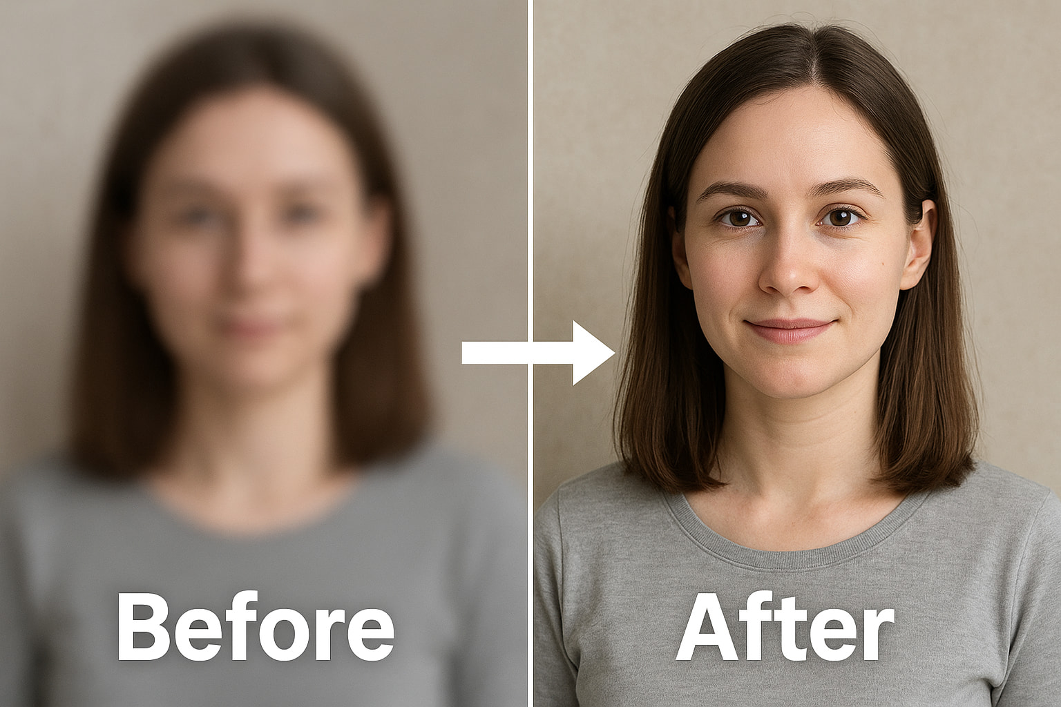 Upscaling a photo of a real person to see facial details