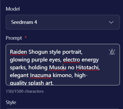 Step 2: Choosing the best AI model for Genshin art