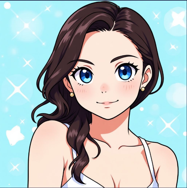 Downloading the final cartoonized photo.