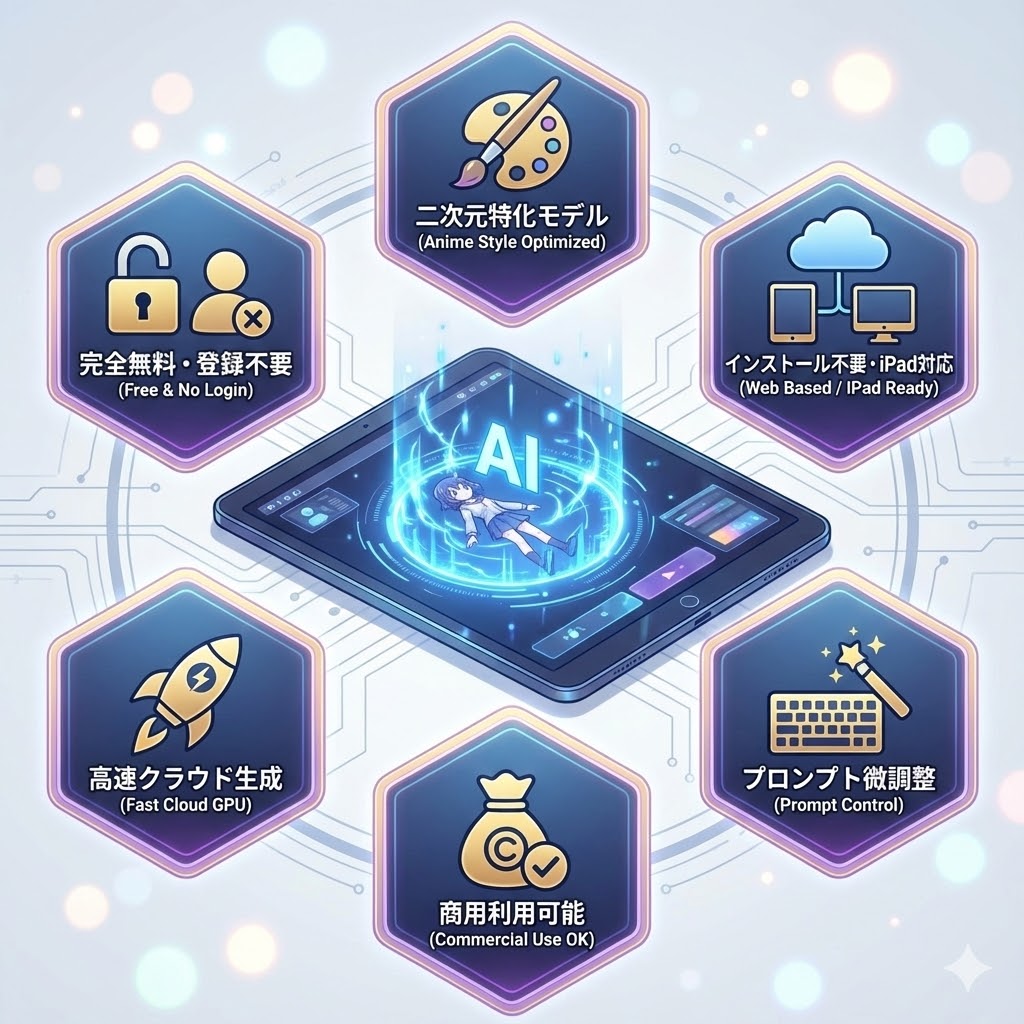 Interface of AI animation tool and generation results