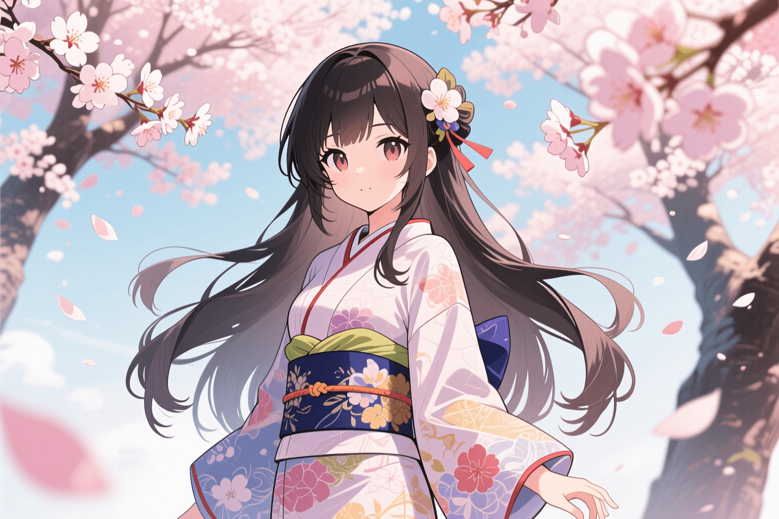 AI Waifu Generator creating a character from a text prompt.