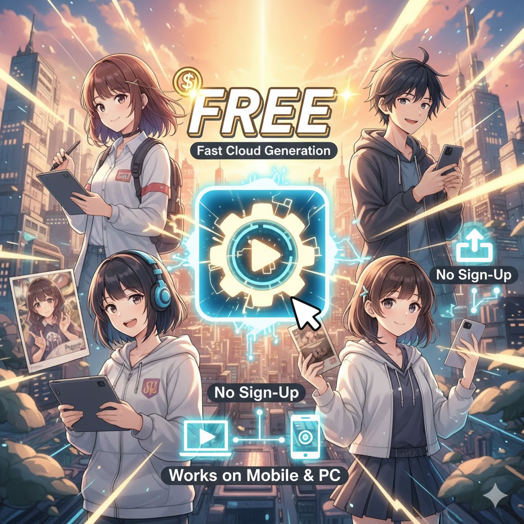 A side-by-side comparison of a static photo and its animated video version.